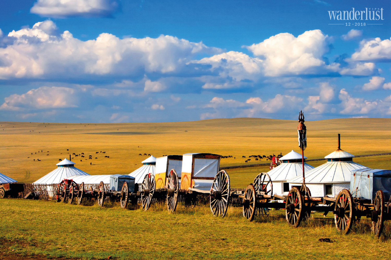 Wanderlust Tips Magazine | The unique yurt tent of the Mongols