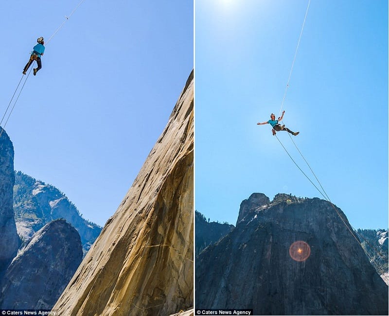 Wanderlust Tips Magazine | Hair-raising camping on the vertical rock cliff