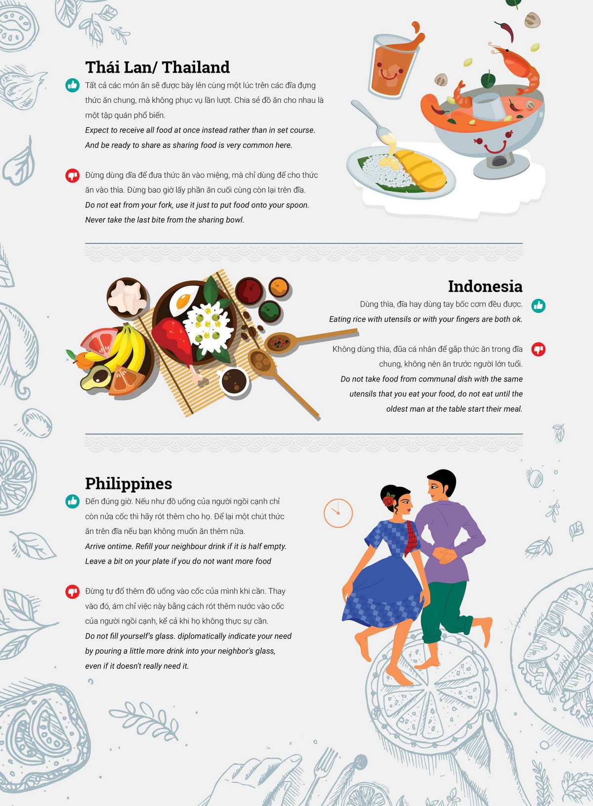 Wanderlust Tips Magazine | Dining etiquette in different countries