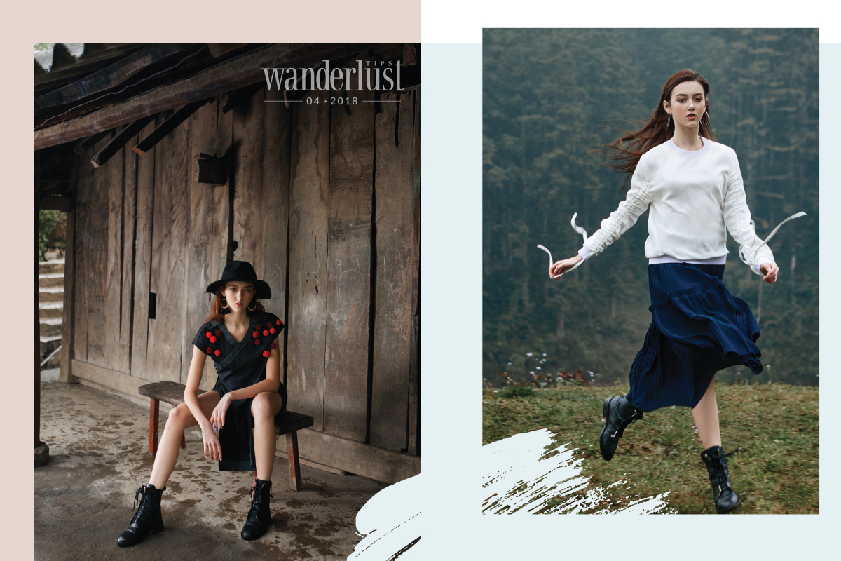 Wanderlust Tips Magazine | Fashion collection: Sa Pa in April