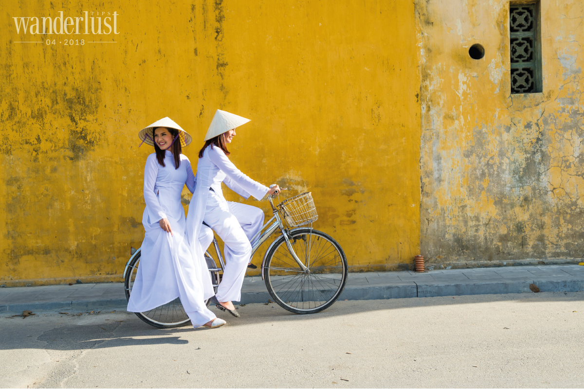 Wanderlust Tips Magazine | Tailoring Ao dai in Hue, go to Hoi An for shoes making