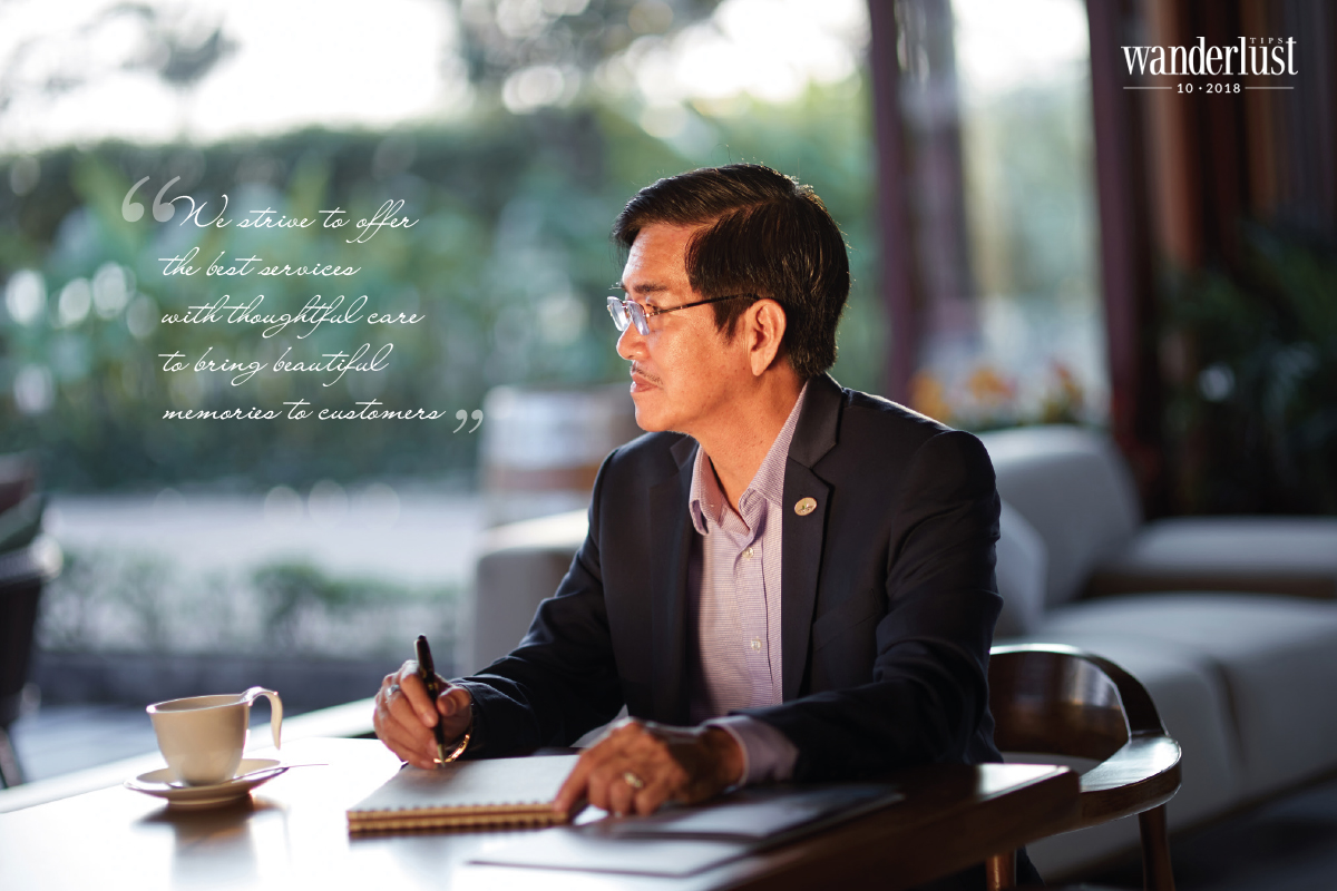 Wanderlust Tips Magazine | Mr. Tran Thai Do, The Owner of Silk Sense Hoi An River Resort