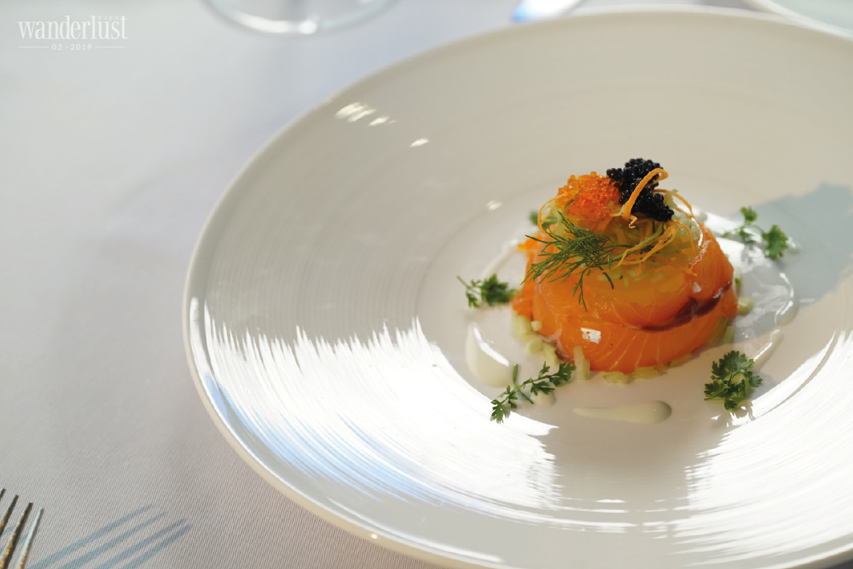 Wanderlust Tips Magazine | The very first michelin starred menu onboard president cruises in Halong Bay