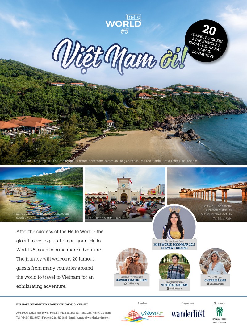 Wanderlust Tips Magazine | Việt Nam ơi!: A journey to promote the beauty of Vietnam to the world
