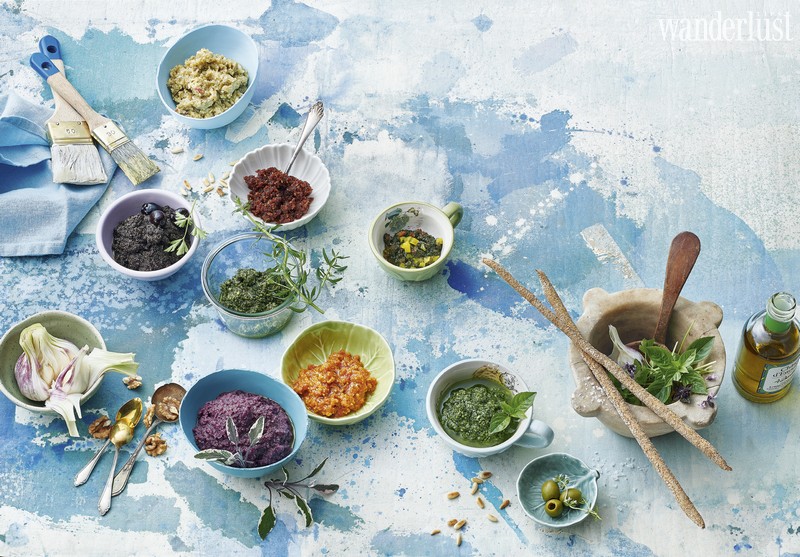 Tạp chí Du lịch Wanderlust Tips Mövenpick Hotel Hanoi features the flavours of the Mediterranean this autumn with its innovative ‘Pesto and Pistou’ menu