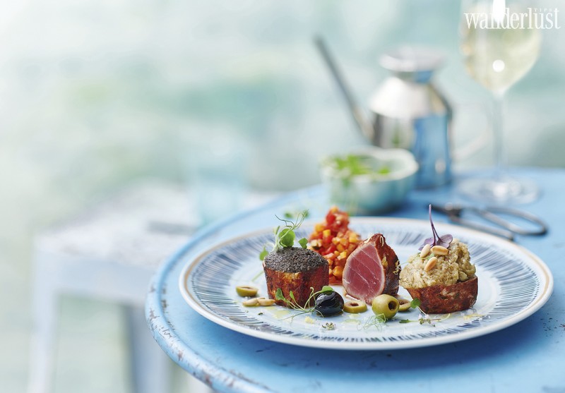 Tạp chí Du lịch Wanderlust Tips Mövenpick Hotel Hanoi features the flavours of the Mediterranean this autumn with its innovative ‘Pesto and Pistou’ menu