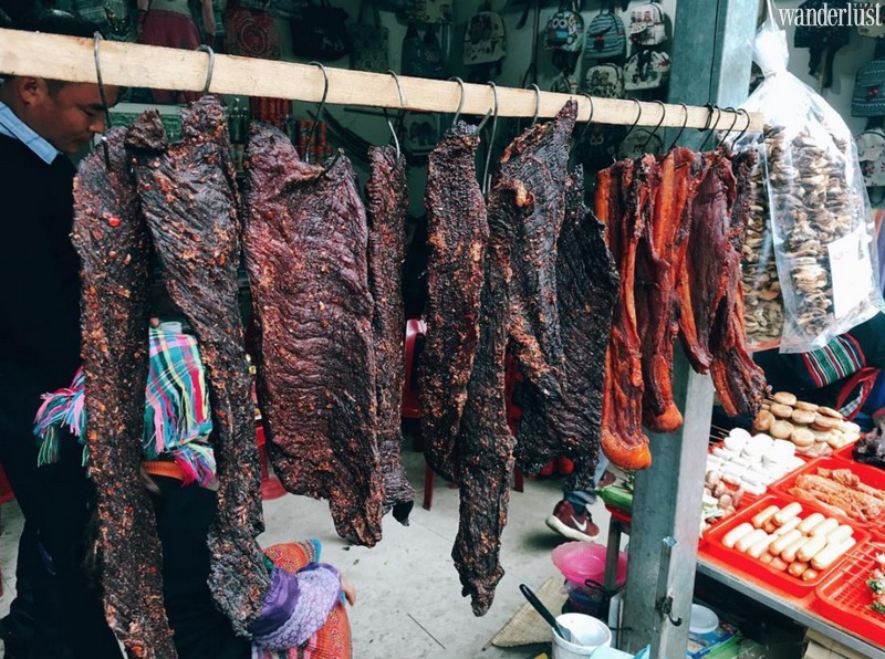 Wanderlust Tips Magazine | Smoked meat: A signature dish in Northwest Vietnam