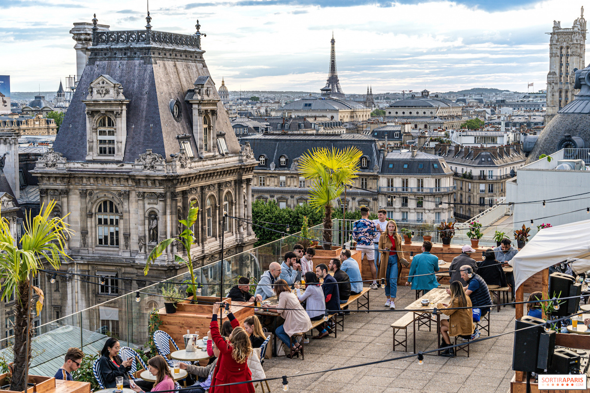 5 Beautiful Rooftop Bars in Paris • WANDERLUST TIPS