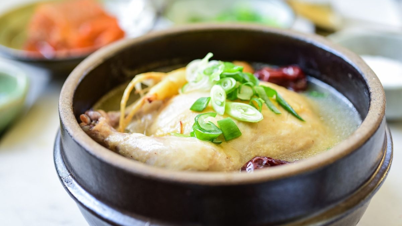 1-Samgyetang – A nutritious traditional Korean dish