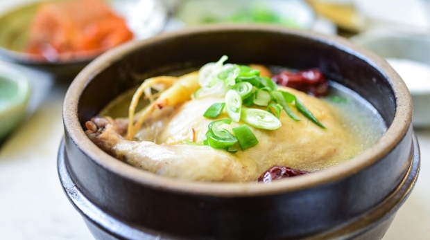 1-Samgyetang – A nutritious traditional Korean dish