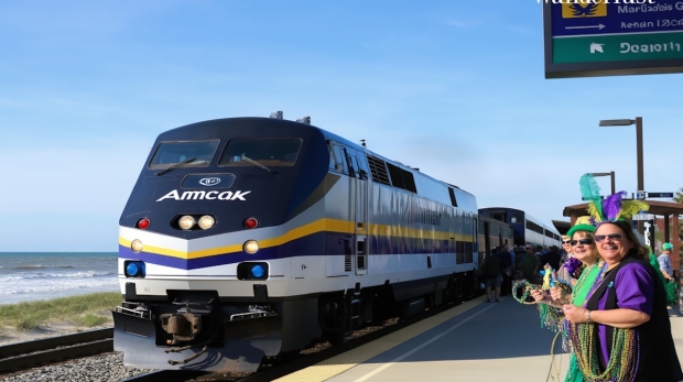 Introducing Amtrak Mardi Gras Service twice daily between New Orleans and Mobile