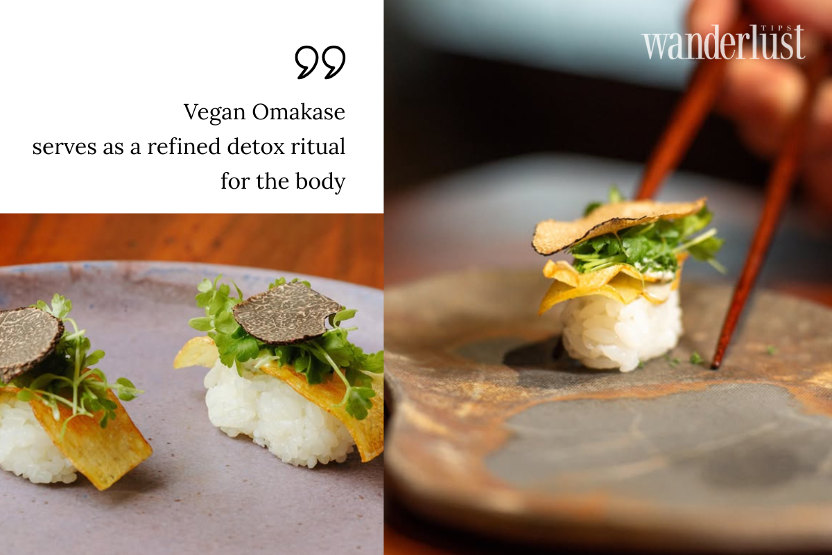 Vegan Omakase: When Wellness Philosophy Elevates Plant-Based Gastronomy